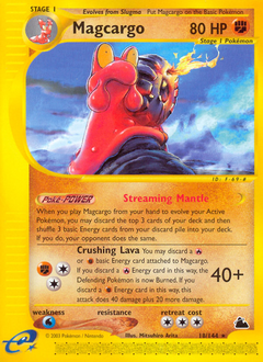 Magcargo (18) card art