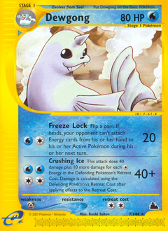 Dewgong (7) card art