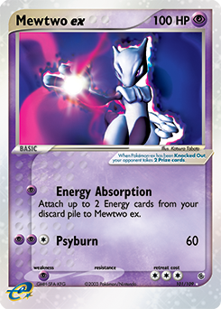 Mewtwo ex — Ruby and Sapphire