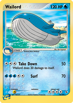 Wailord — Ruby and Sapphire