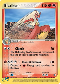 Blaziken - 15/109 — Ruby and Sapphire