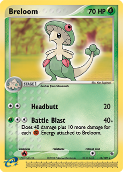 Breloom — Ruby and Sapphire