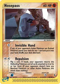 Nosepass — Ruby and Sapphire