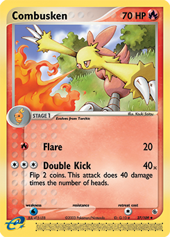 Combusken - 27/109 — Ruby and Sapphire