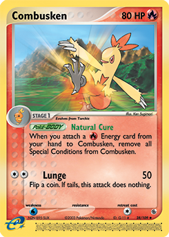 Combusken - 28/109 — Ruby and Sapphire