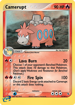 Camerupt — Ruby and Sapphire