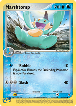 Marshtomp - 40/109 card art