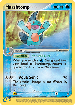 Marshtomp - 41/109 card art