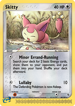 Skitty - 44/109 card art
