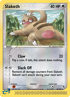 Slakoth — Ruby and Sapphire