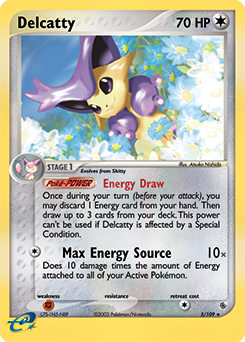 Delcatty - 5/109 card art