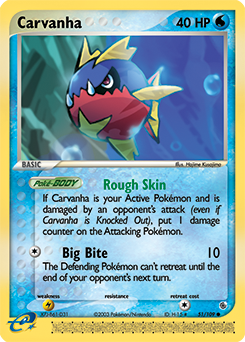 Carvanha — Ruby and Sapphire