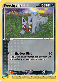 Poochyena - 65/109 card art