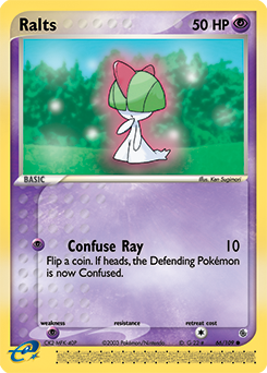 Ralts - 66/109 card art