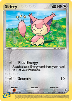 Skitty - 70/109 — Ruby and Sapphire