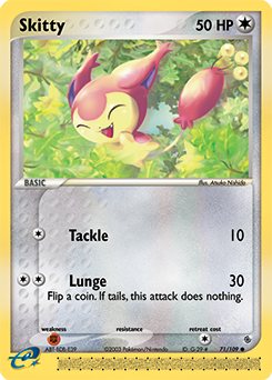 Skitty - 71/109 — Ruby and Sapphire
