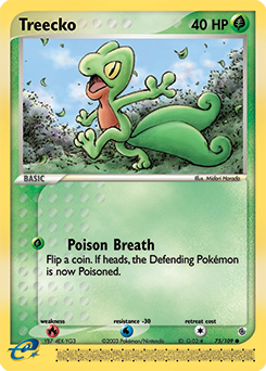 Treecko - 75/109 — Ruby and Sapphire