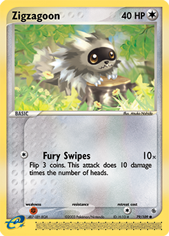 Zigzagoon — Ruby and Sapphire