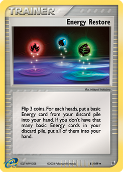 Energy Restore — Ruby and Sapphire