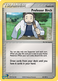Professor Birch — Ruby and Sapphire