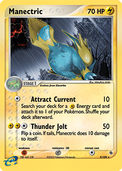 Manectric - 9/109 — Ruby and Sapphire