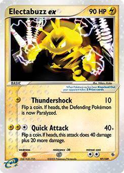 Electabuzz ex — Ruby and Sapphire