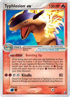 Typhlosion ex — Unseen Forces