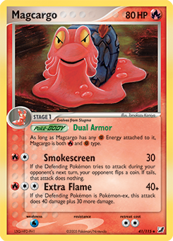 Magcargo card art