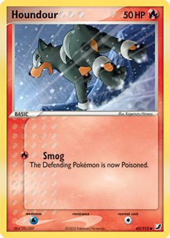 Houndour card art