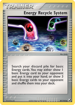 Energy Recycle System — Unseen Forces