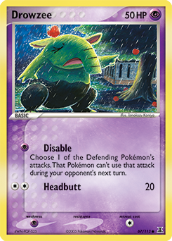 Drowzee — Delta Species