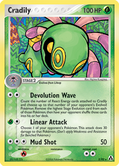 Cradily — Legend Maker