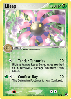 Lileep card art