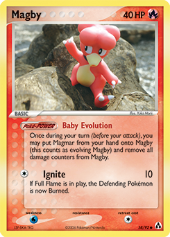 Magby card art