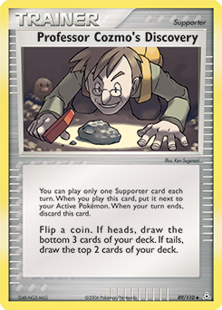 Professor Cozmo's Discovery card art