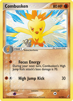 Combusken - 016/100 — Crystal Guardians