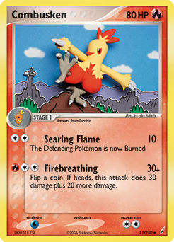Combusken - 031/100 — Crystal Guardians