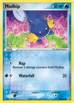 Mudkip - 058/100 — Crystal Guardians