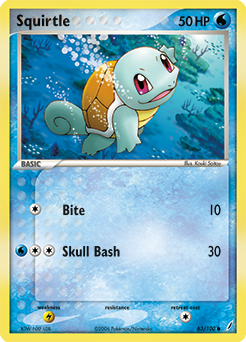Squirtle - 063/100 card art