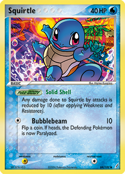 Squirtle - 064/100 — Crystal Guardians