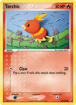 Torchic - 065/100 — Crystal Guardians