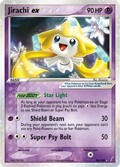 Jirachi ex — Crystal Guardians