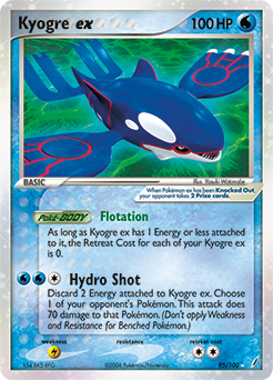 Kyogre ex — Crystal Guardians
