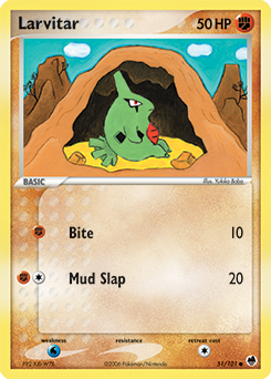 Larvitar — Dragon Frontiers