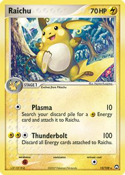 Raichu — Power Keepers