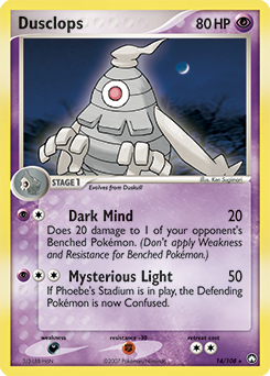 Dusclops card art
