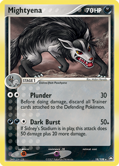 Mightyena — Power Keepers