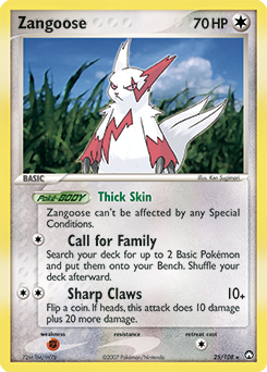 Zangoose — Power Keepers