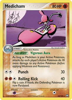 Medicham card art
