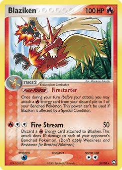 Blaziken — Power Keepers